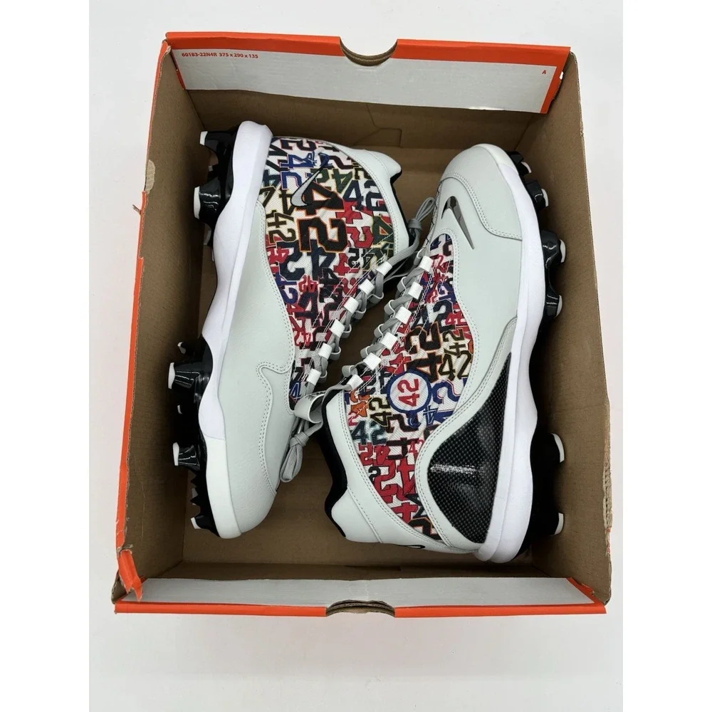 Size 13 - Nike Griffey 2 MCS Jackie Robinson Day HJ4509-001 No Box Lid